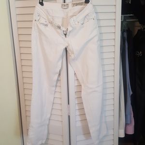 White jeans